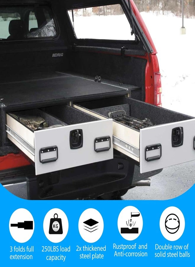 YENUO Heavy Duty Drawer Slides Full Extension 12 14 1618 20 22 24 26 28 30 32 34 36 38 40 Inch Side Mount Ball Bearing RailsTrack Guide Glides Runners 225 Lbs 1 Pair (No Lock) -W:53mm, 26 Inch - Image 4